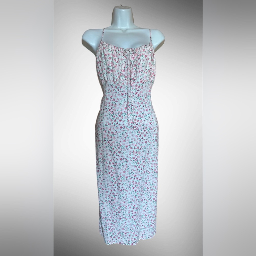 Women floral midi dress